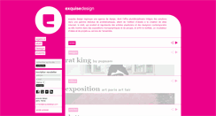Desktop Screenshot of exquisedesign.com